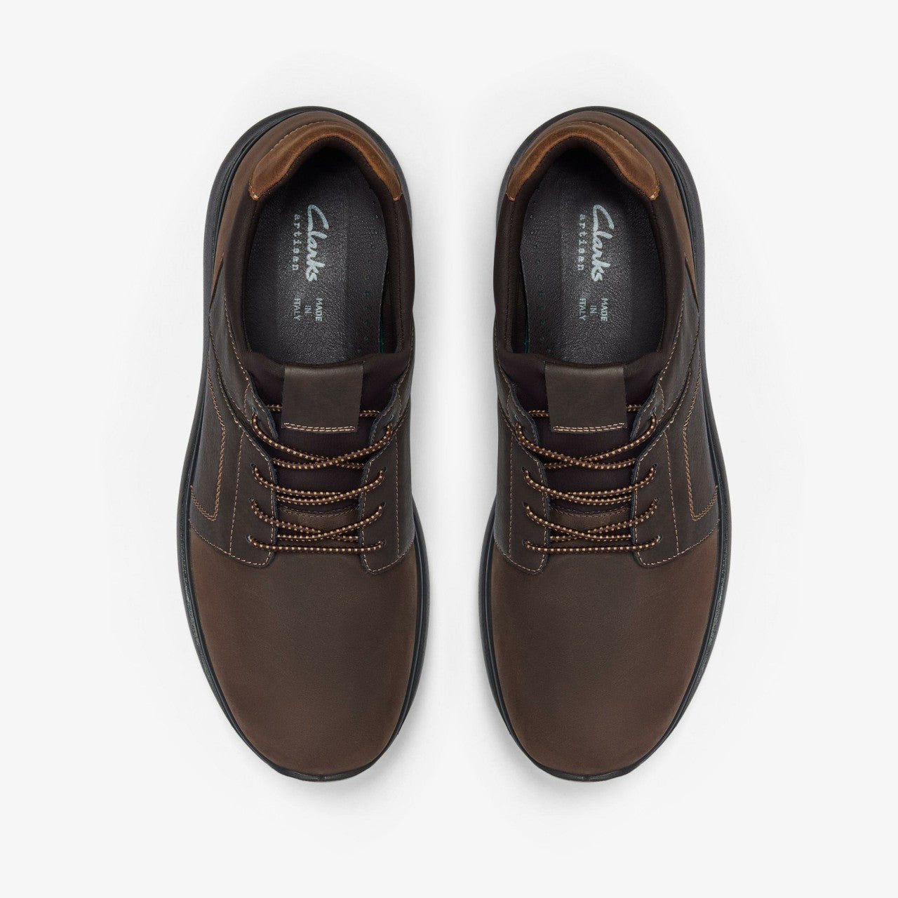 Siena Easy Brown Leather Clarks Men