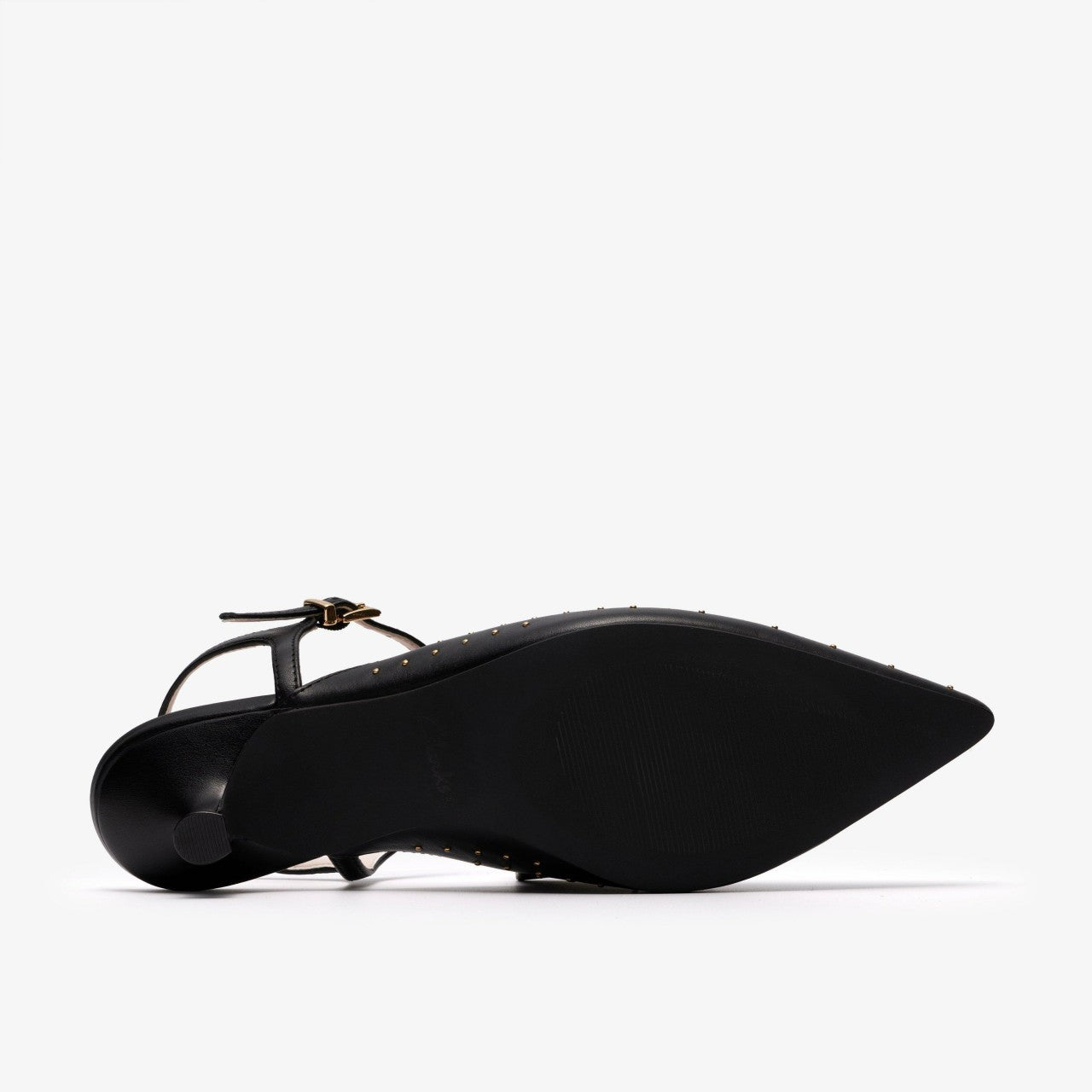 Pisa Stud Black Leather Clarks Women