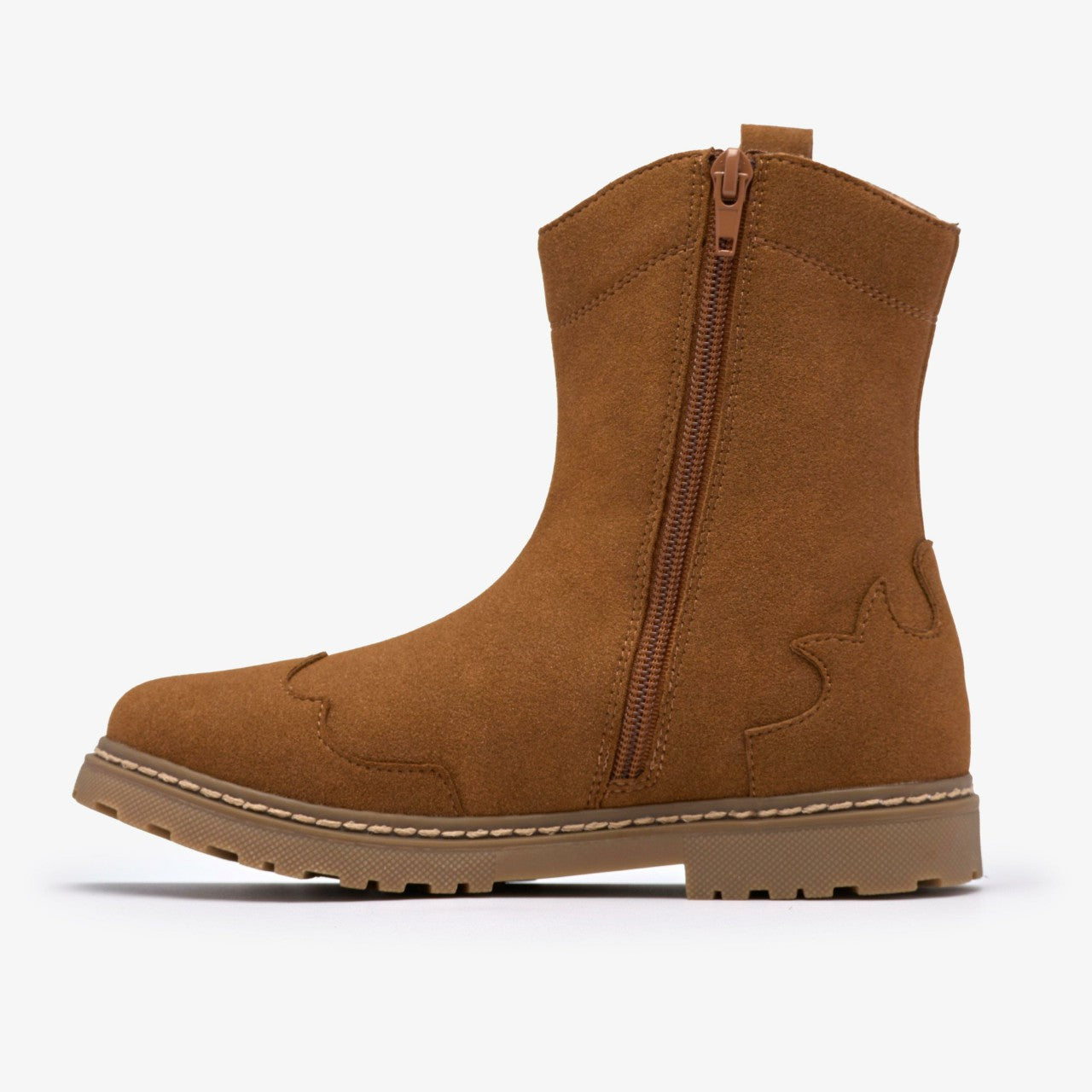Adelaide Mid Kid Tan Clarks Kids