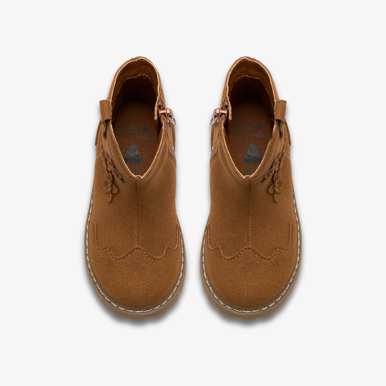 Adelaide Mid Toddler Tan Clarks Kids
