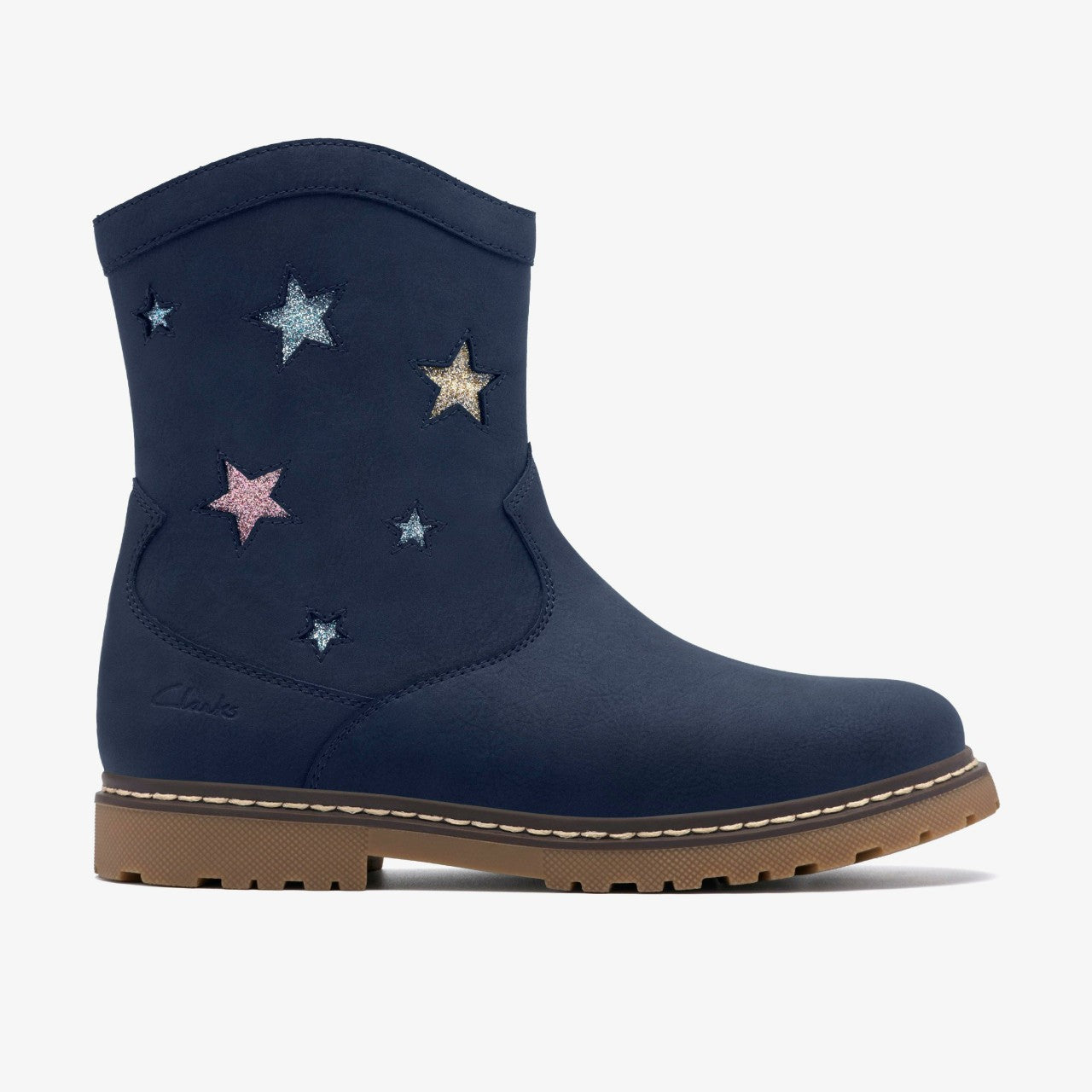 Adelaide Sky Kid Navy Clarks Kids