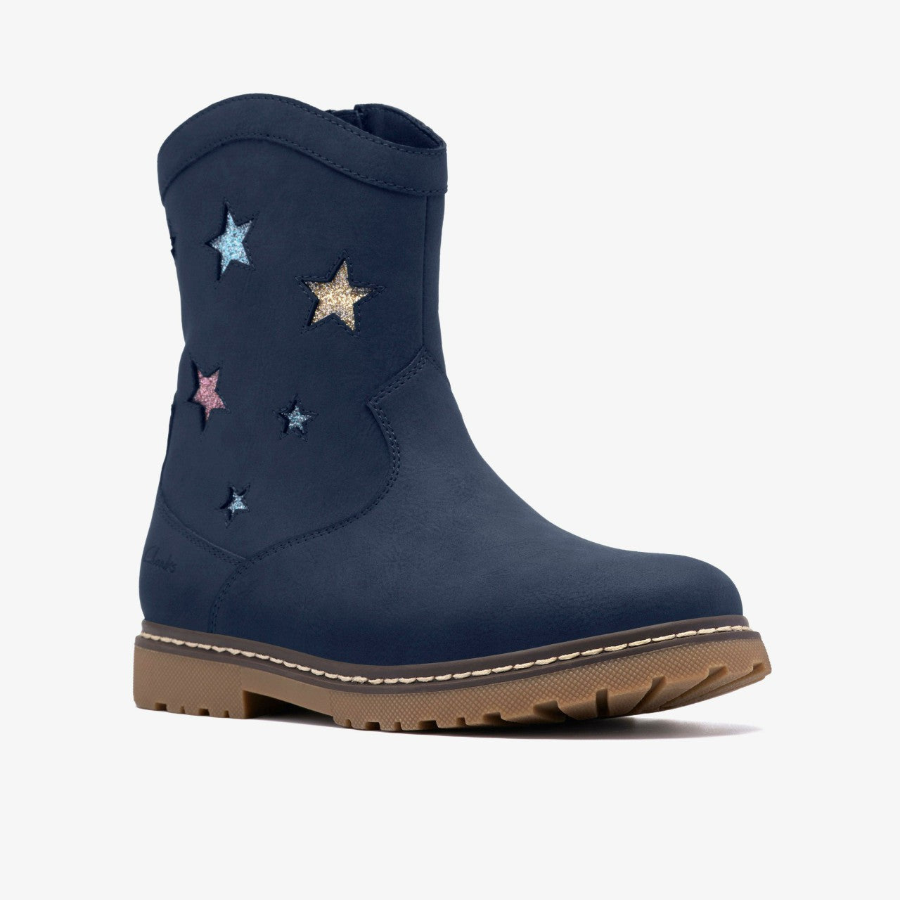 Adelaide Sky Kid Navy Clarks Kids