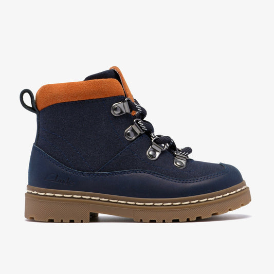 Adelaide Top Toddler Navy Clarks Kids
