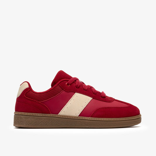 Cypress Lace Older Burgundy Clarks Kids
