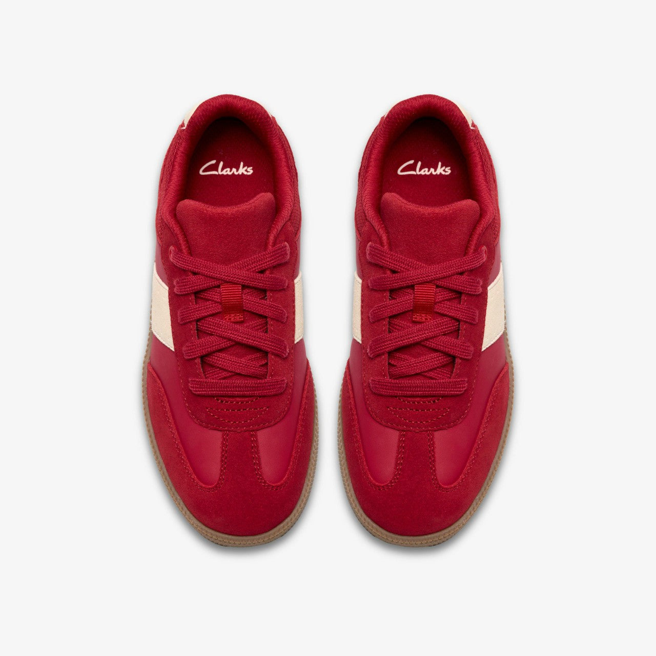 Cypress Lace Older Burgundy Clarks Kids