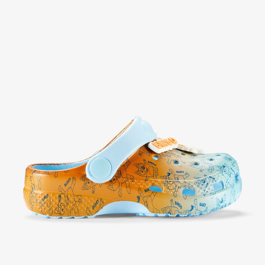 Bluey Fade Clog Kid Blue Combination Clarks Kids