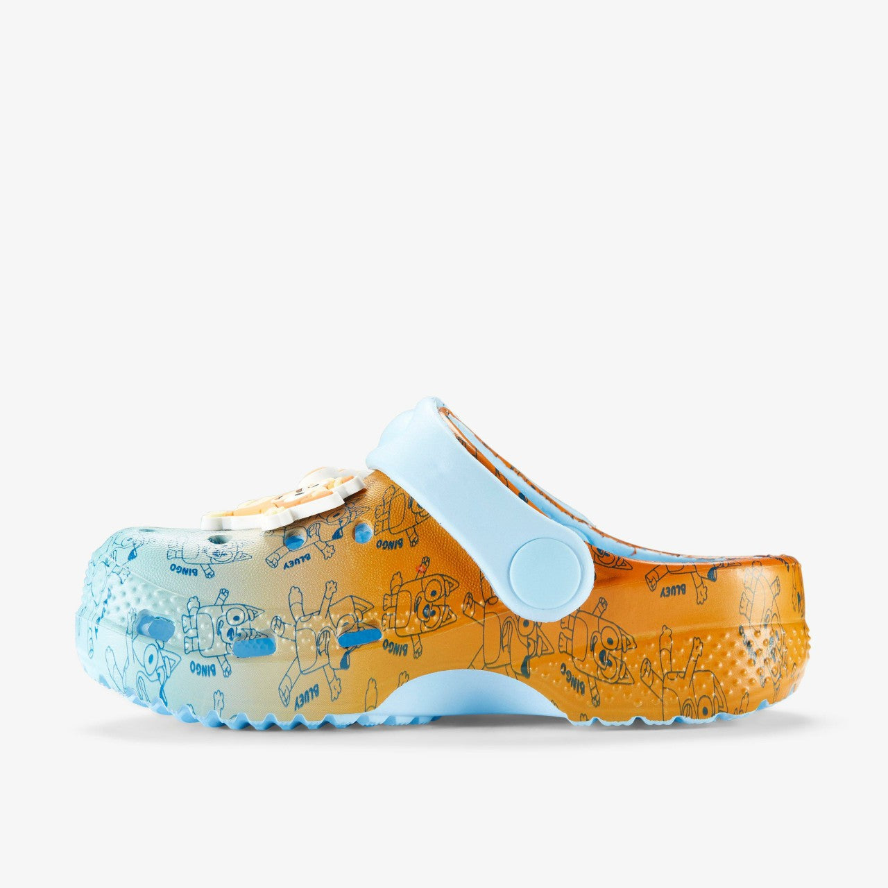 Bluey Fade Clog Kid Blue Combination Clarks Kids