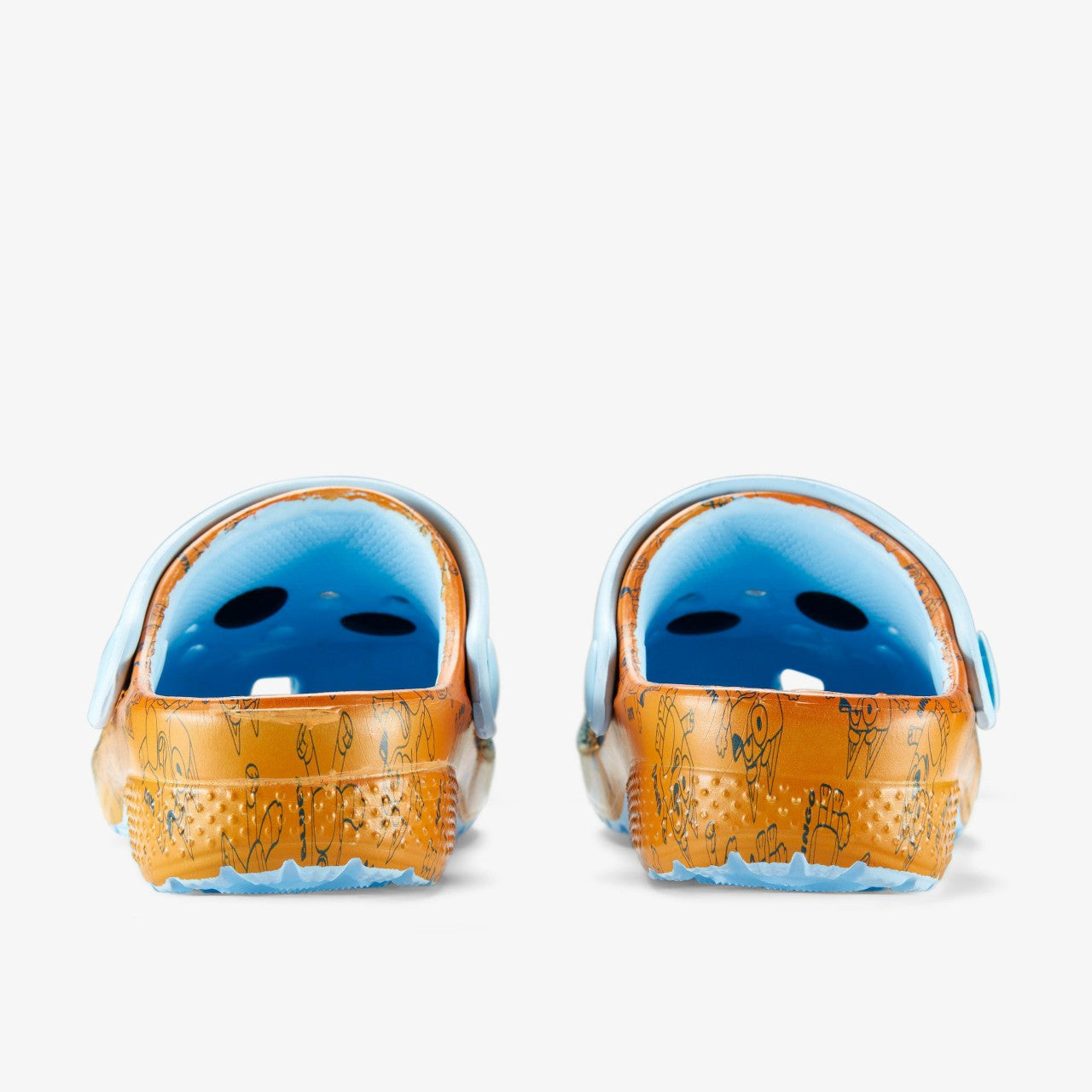 Bluey Fade Clog Kid Blue Combination Clarks Kids