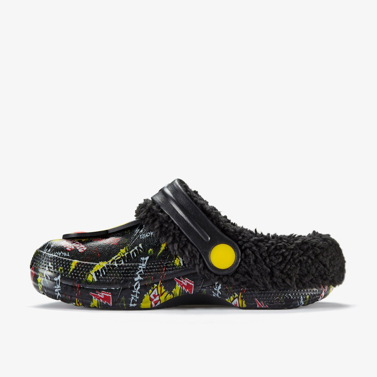 Pika Clog Warm Lined Kid Black Combination Clarks Kids