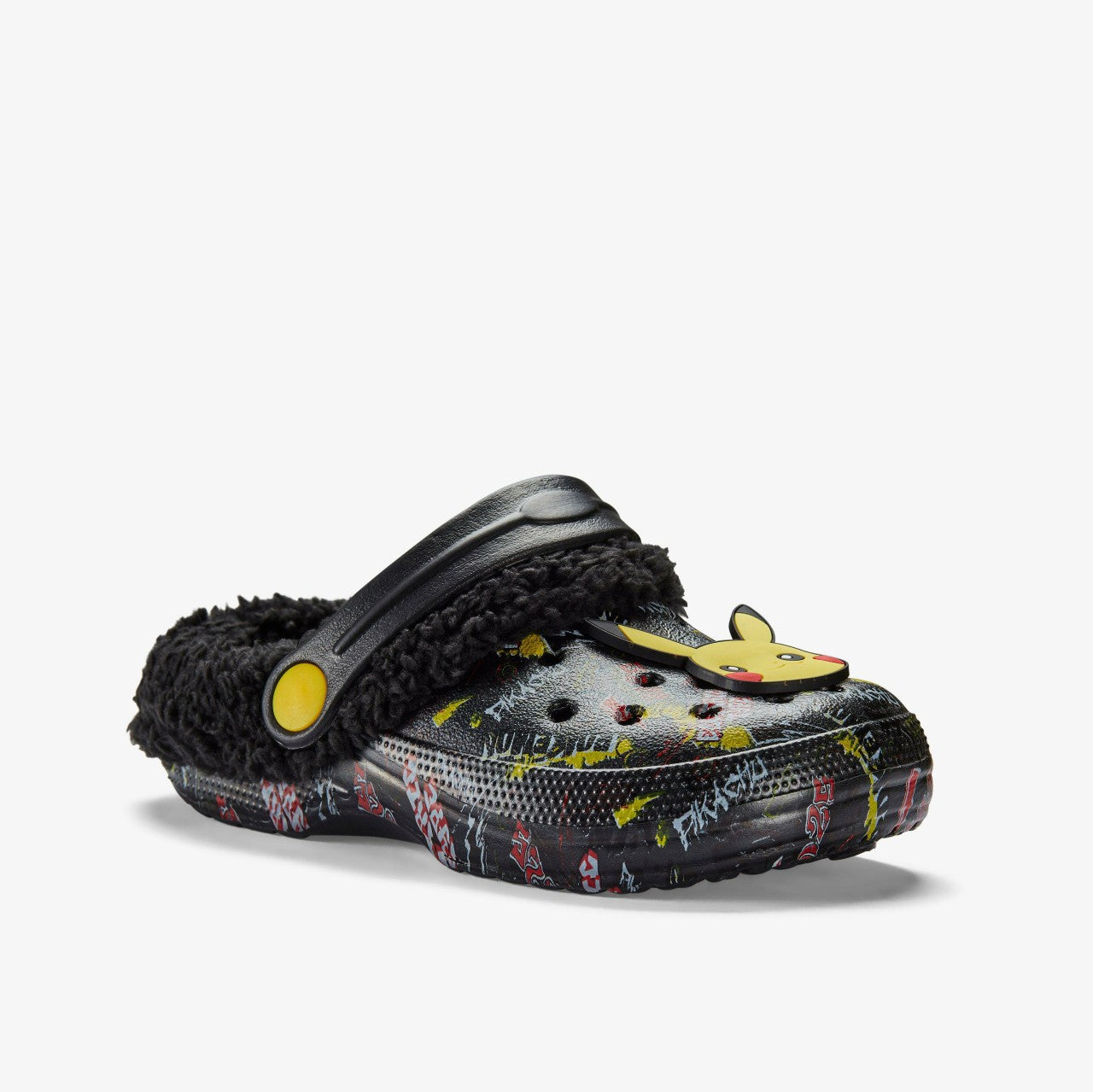 Pika Clog Warm Lined Kid Black Combination Clarks Kids