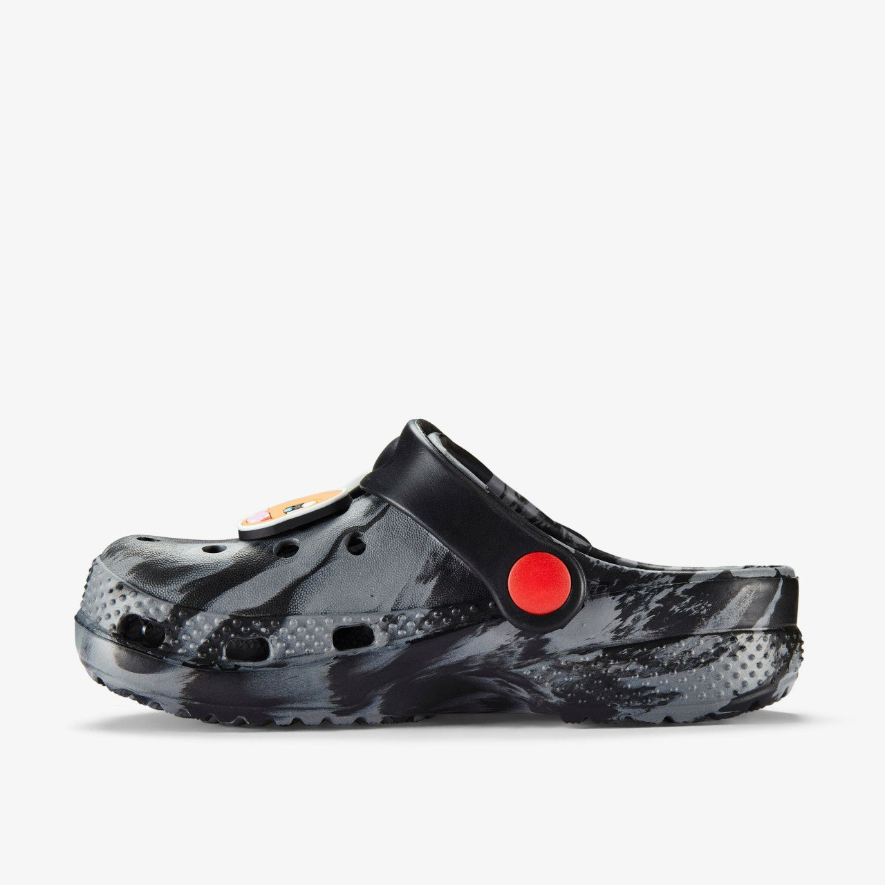 Poke Badge Clog Kid Grey Combination Clarks Kids