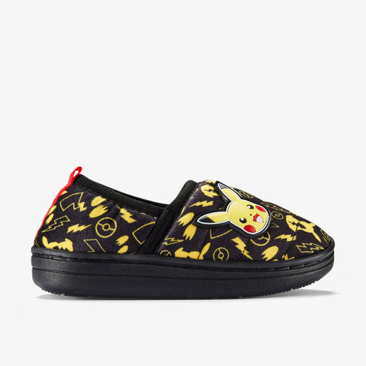 Poke Spark Slip Kid Black/Yellow Clarks Kids
