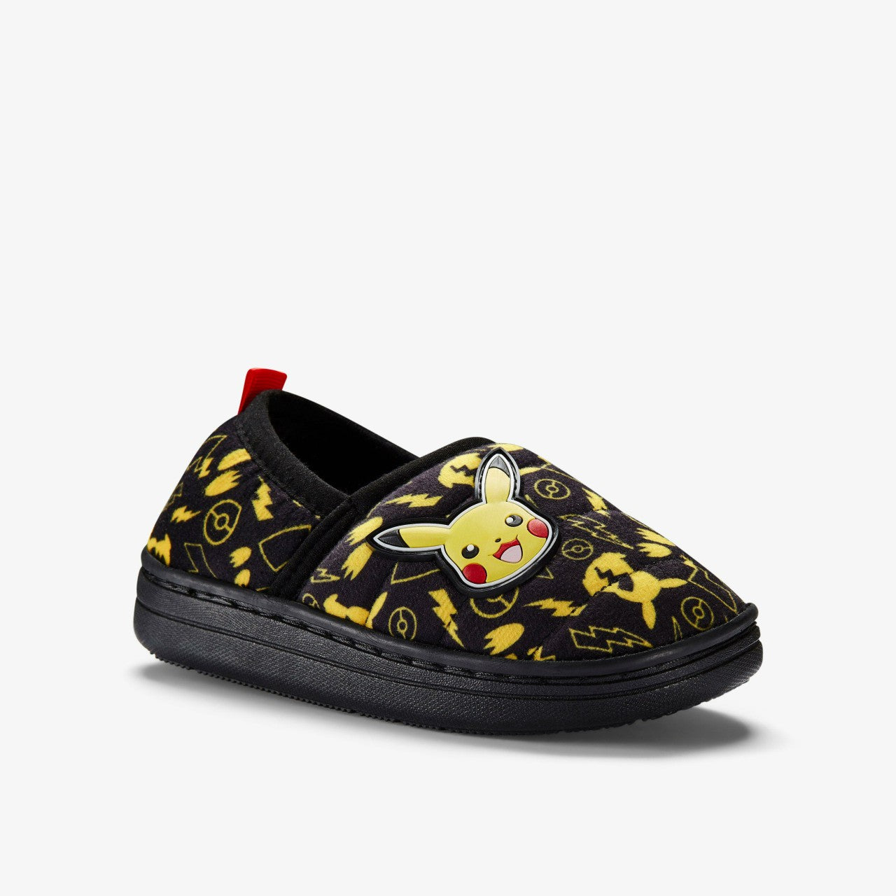 Poke Spark Slip Kid Black/Yellow Clarks Kids