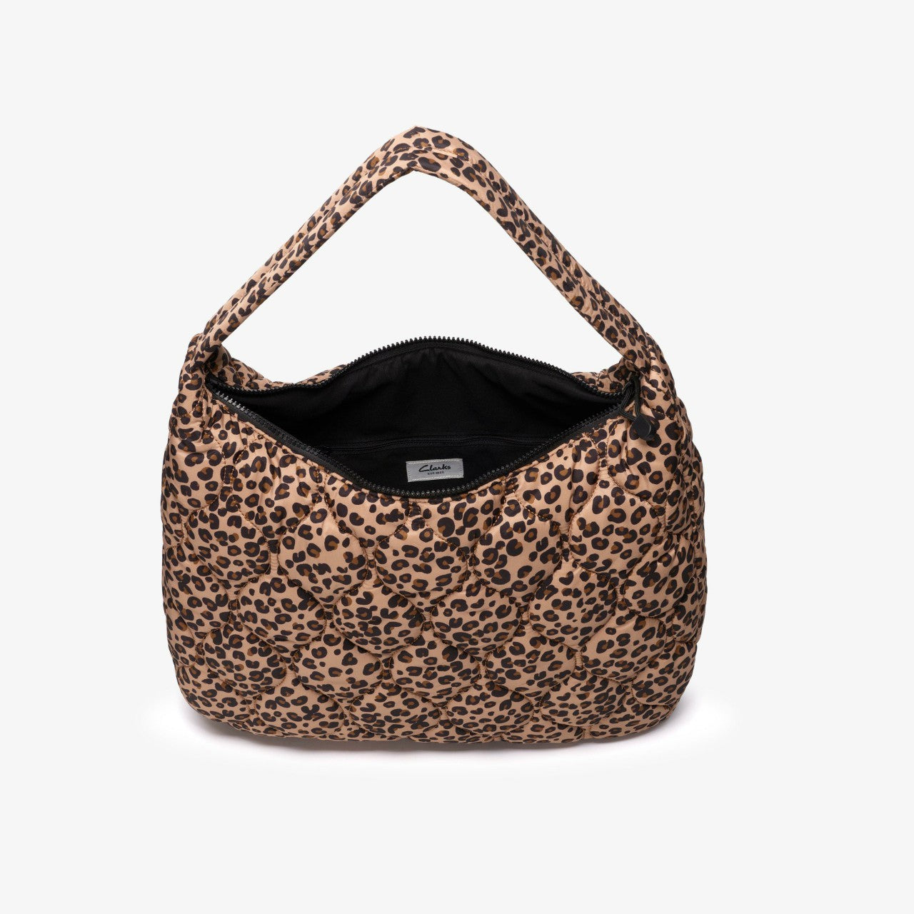Quilted Tote Leopard Print Clarks Women