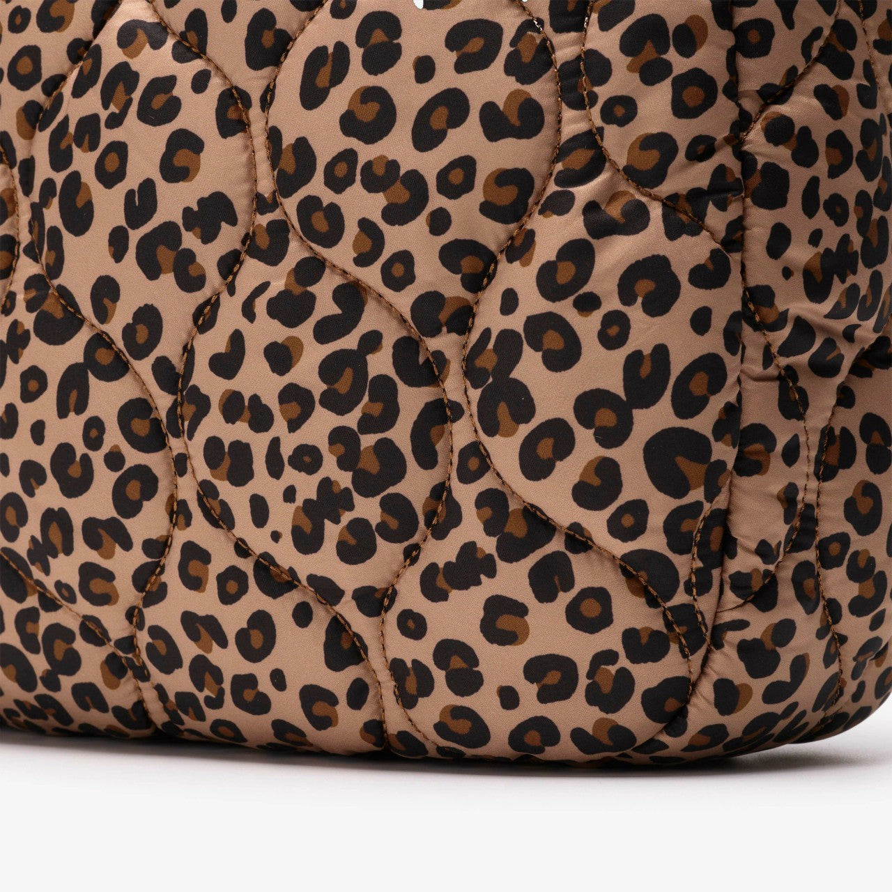 Quilted Tote Leopard Print Clarks Women