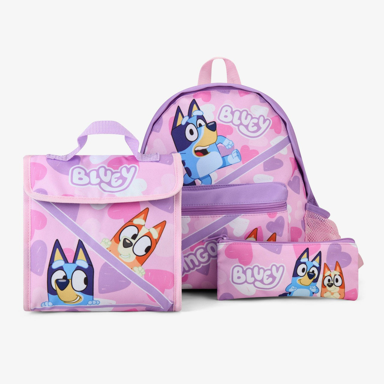 Bluey Heart Set Pink Combination Clarks Kids