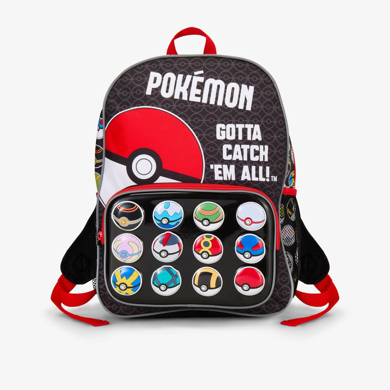 Pokeball Backpack Black Combination Clarks Kids