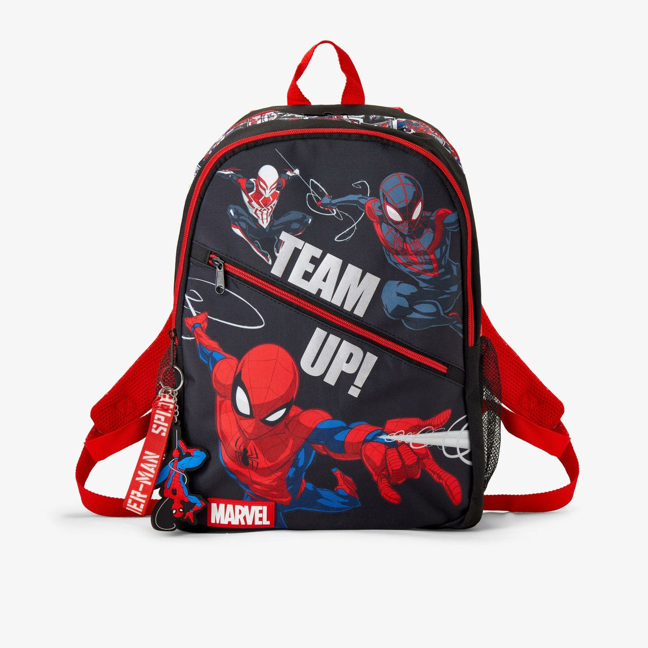 Spider Team Up Backpack Black/Red Clarks Kids