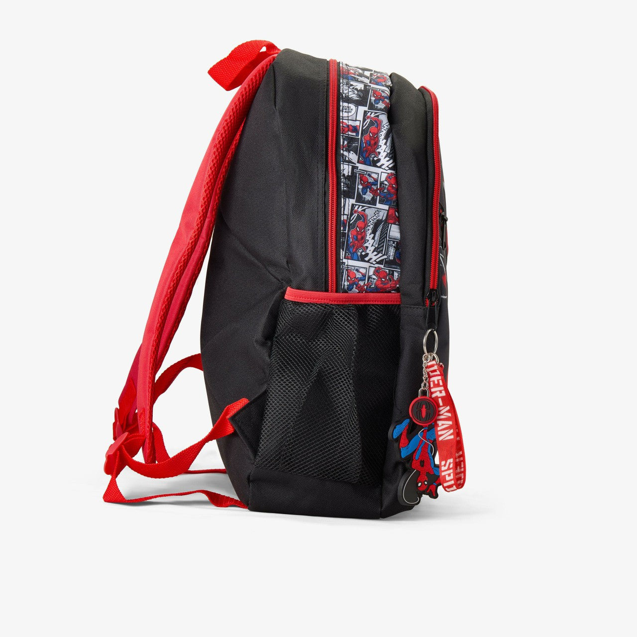 Spider Team Up Backpack Black/Red Clarks Kids