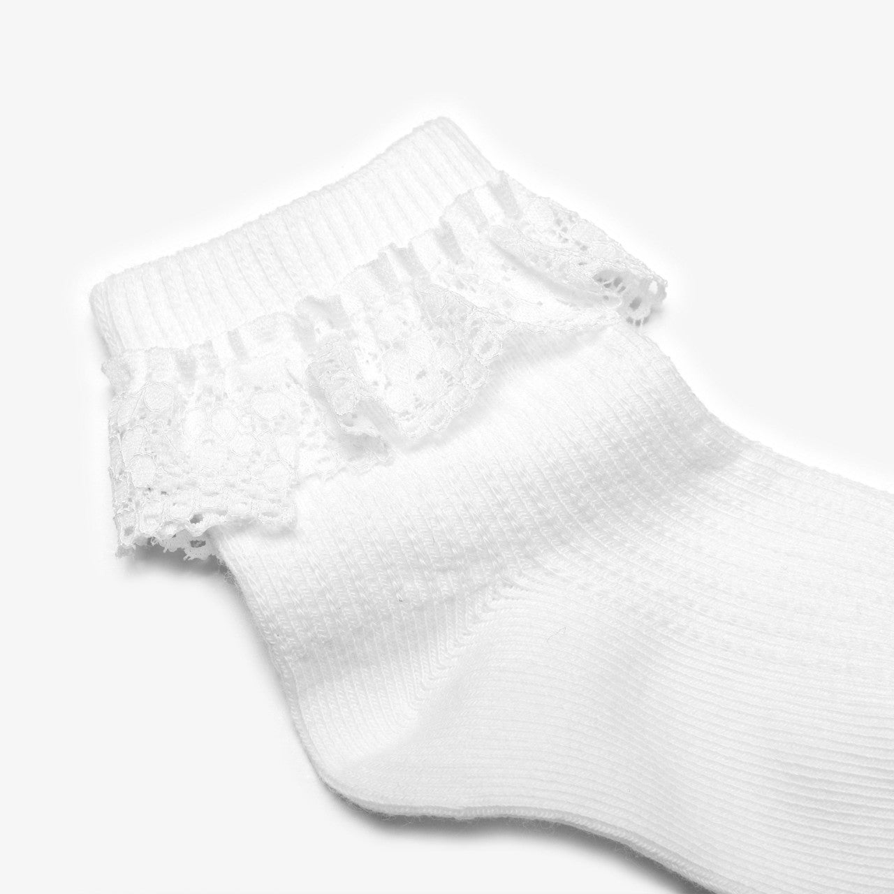 Frilly Socks 4 Pack White 0-6 Months White Clarks Kids
