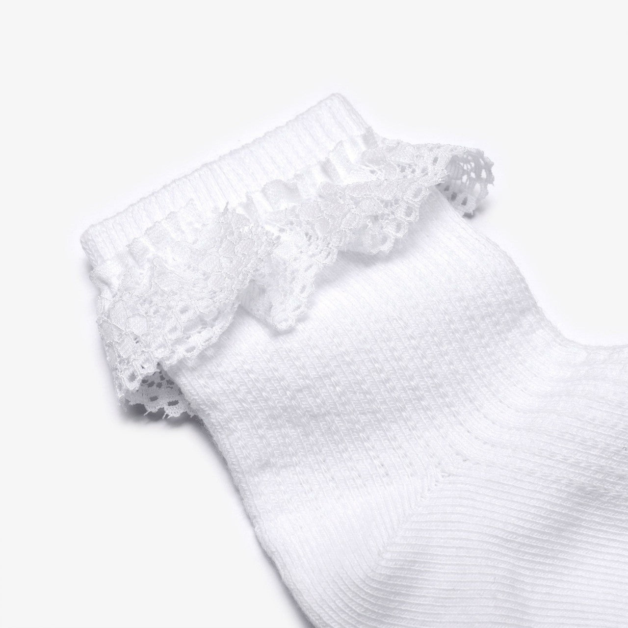 Frilly Socks White 4 Pack 1-2 Years White Clarks Kids