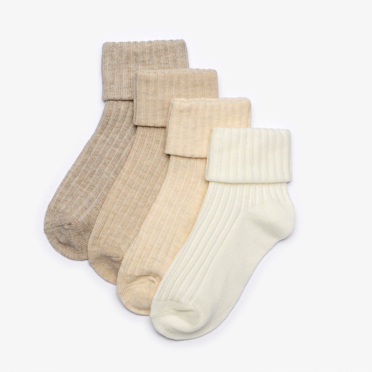 Socks 4 Pack Multicolour 1-2 Years Beige Combination Clarks Kids