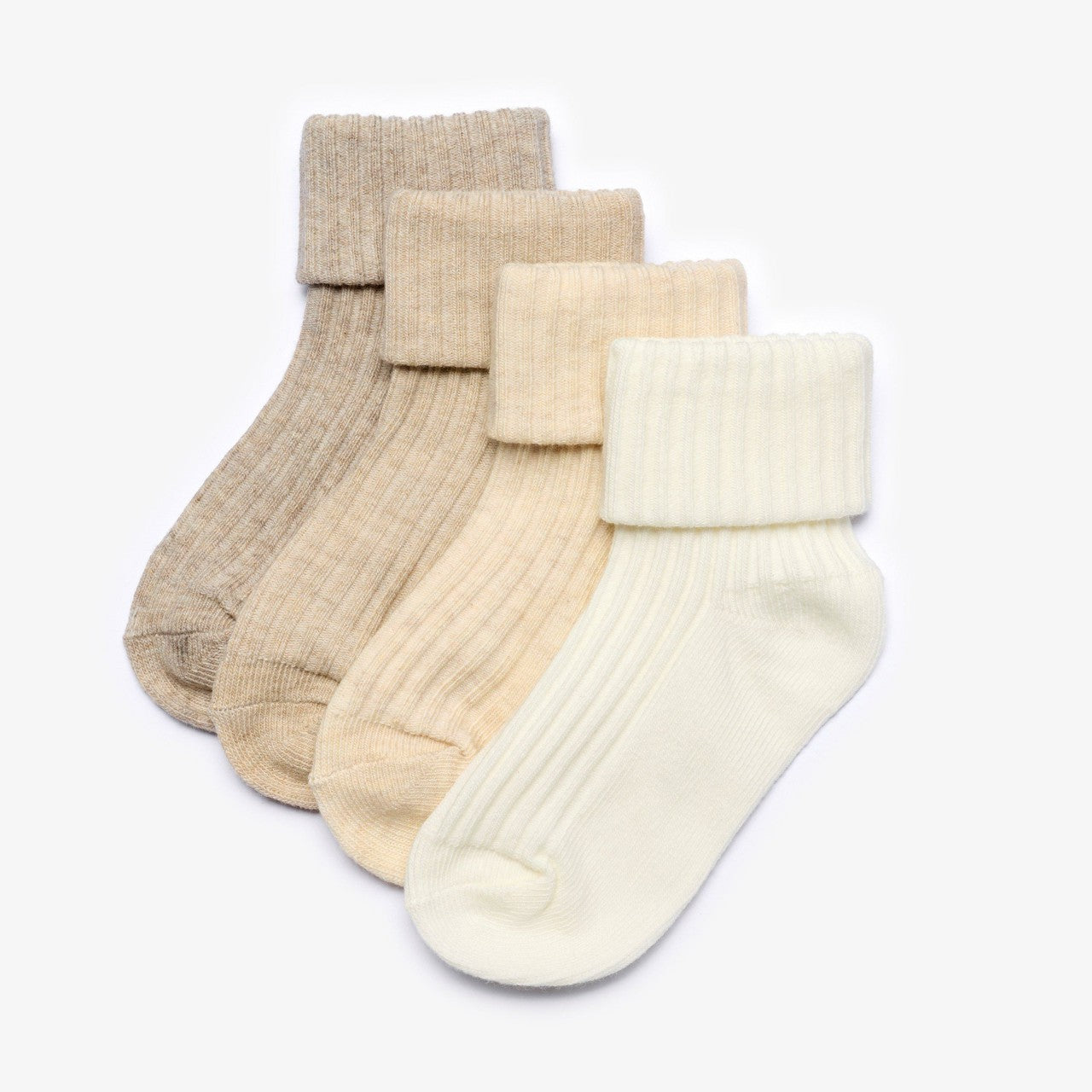Beige Socks 4 Pack 6-12 months Beige Combination Clarks Kids