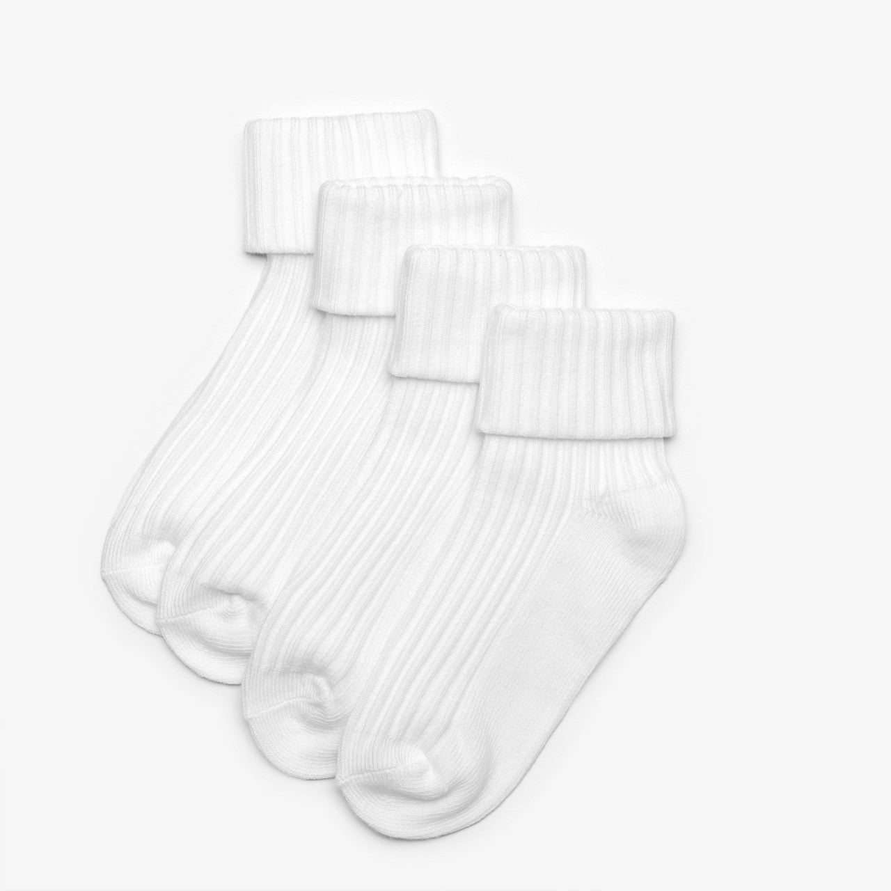 White Socks 4 Pack 1 - 2 Years White Clarks Kids