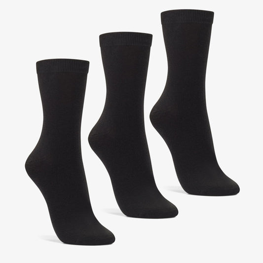3 Pack Socks Size 2-8 Black Black Clarks Women