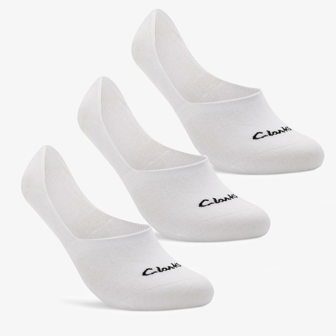 Sock Liners 3 Pack Size 6-11 White Clarks Men