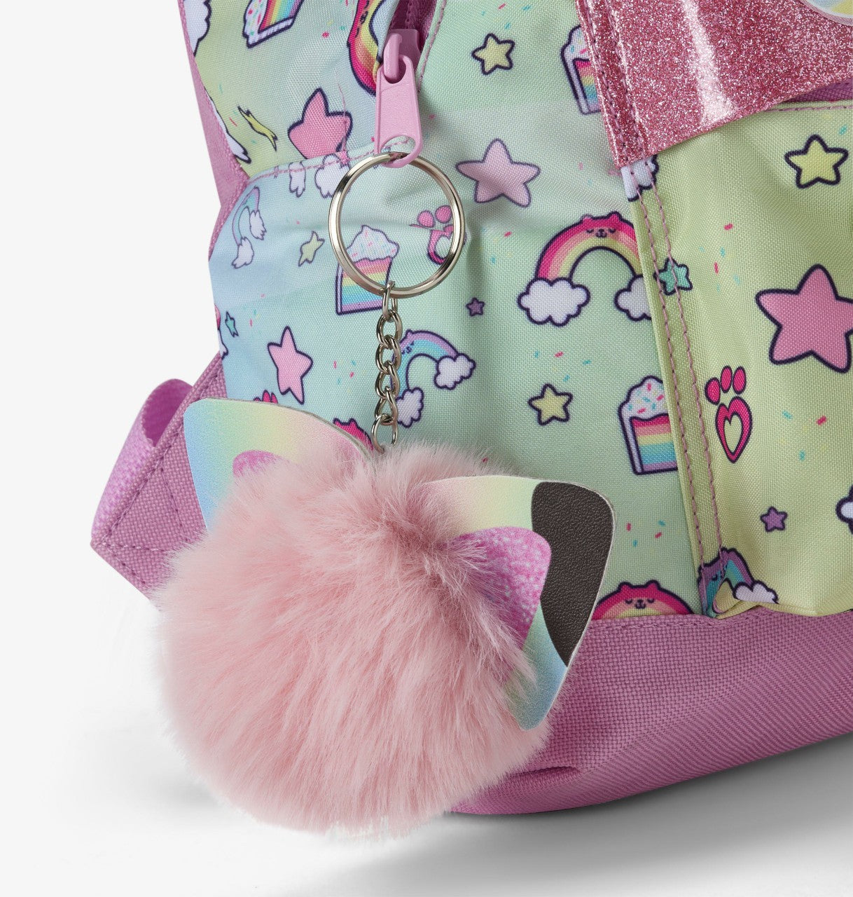 Gabby Rainbow Backpack Pink Combination Clarks Kids