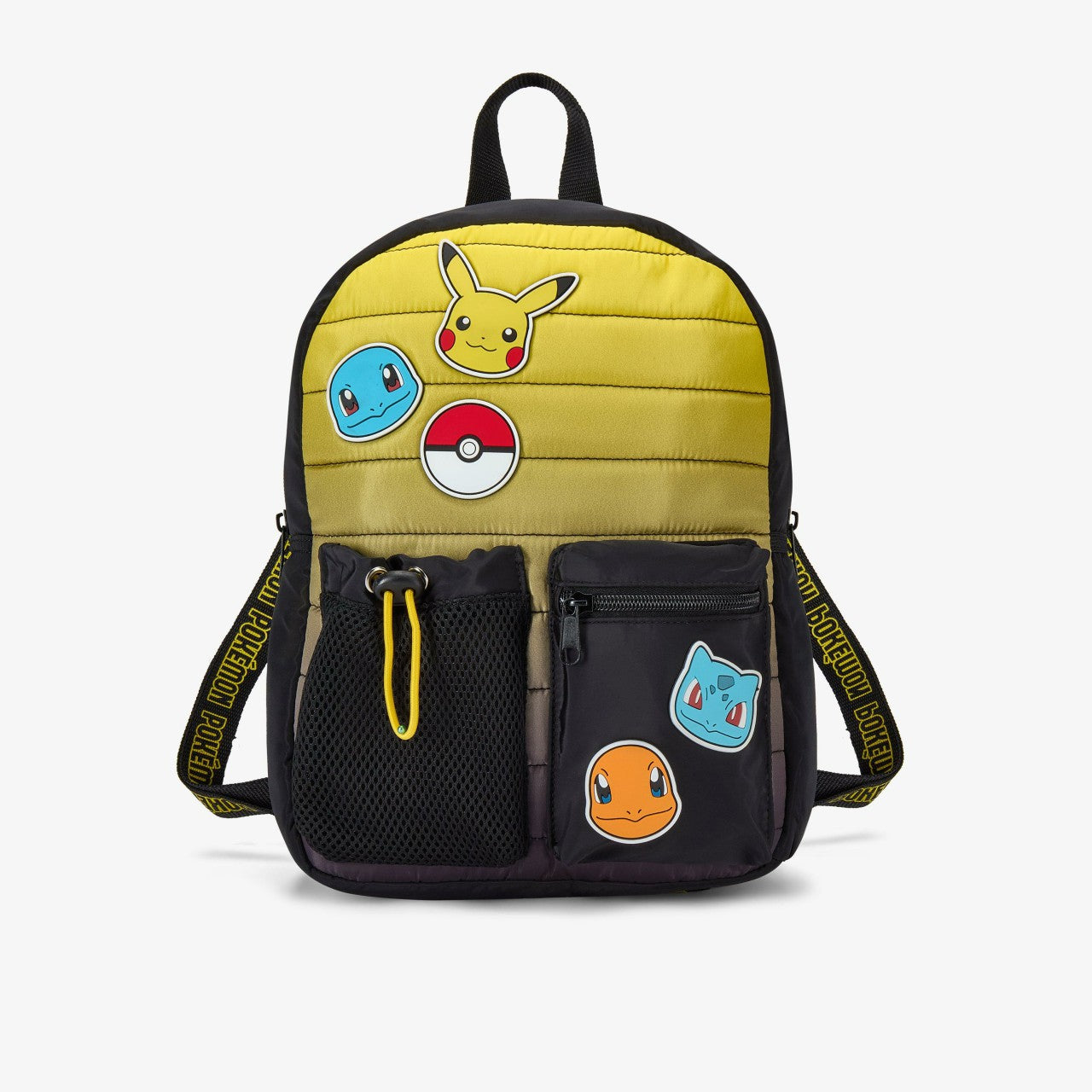 Pokemon Quilt Backpack Black Combination Clarks Kids