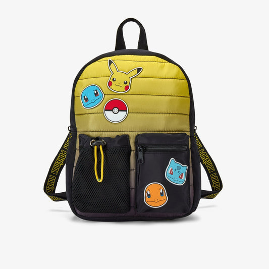 Pokemon Quilt Backpack Black Combination Clarks Kids