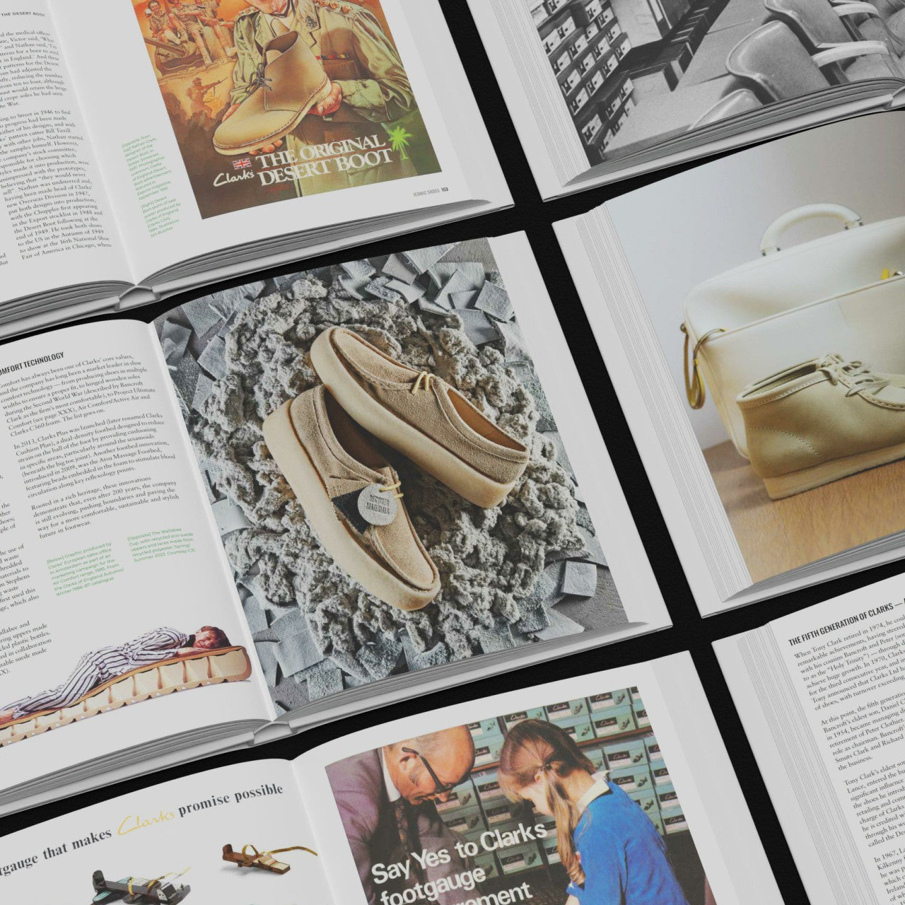 From Somerset to the World: Clarks a visual history book 1825–2025  None Clarks Women