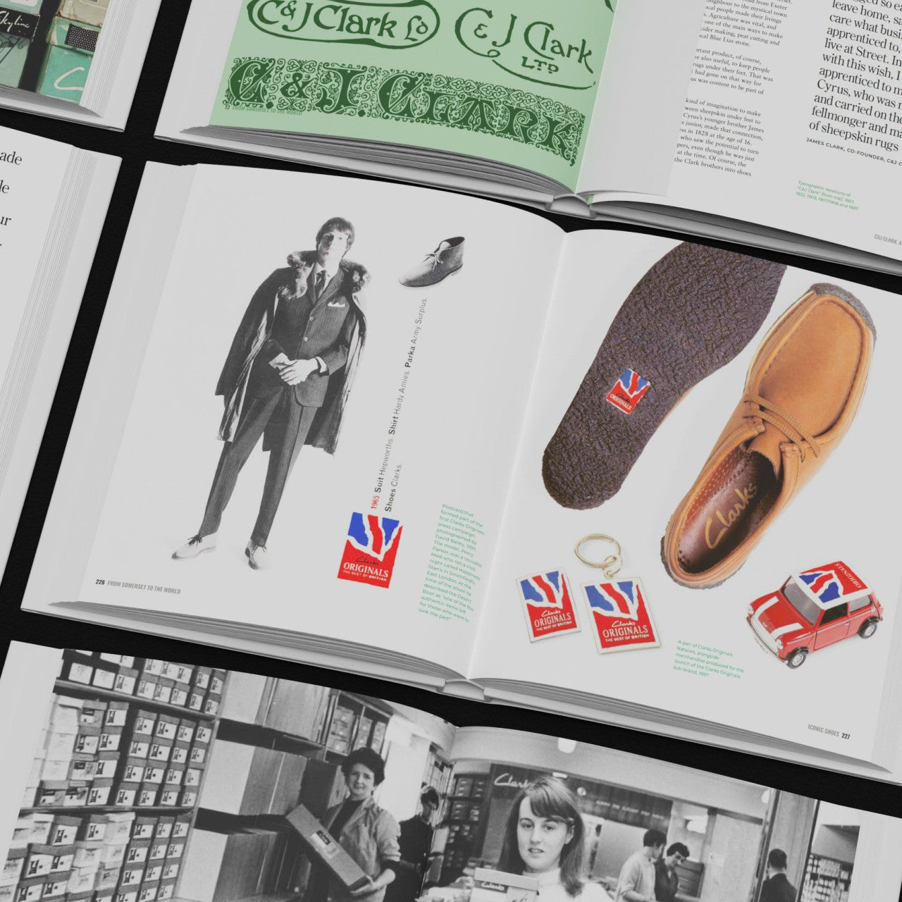 From Somerset to the World: Clarks a visual history book 1825–2025  None Clarks Women